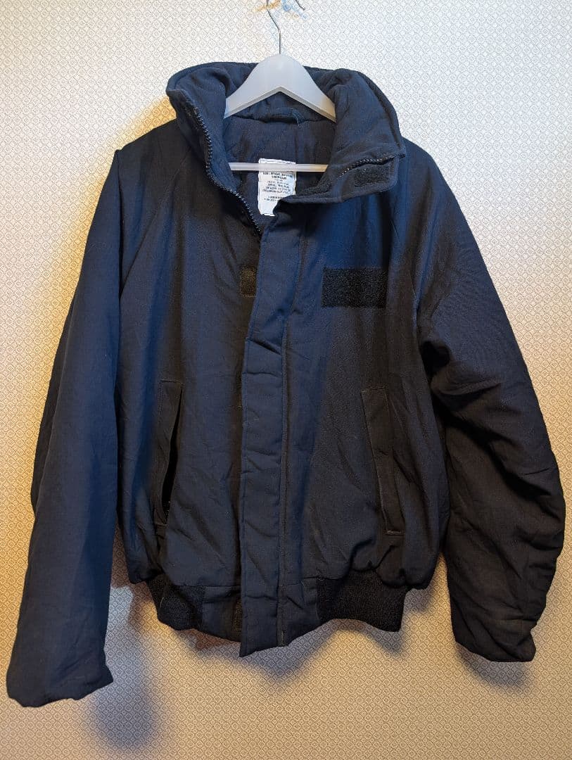 USN シップボードジャケット USNAVY 米軍放出品 LARGE