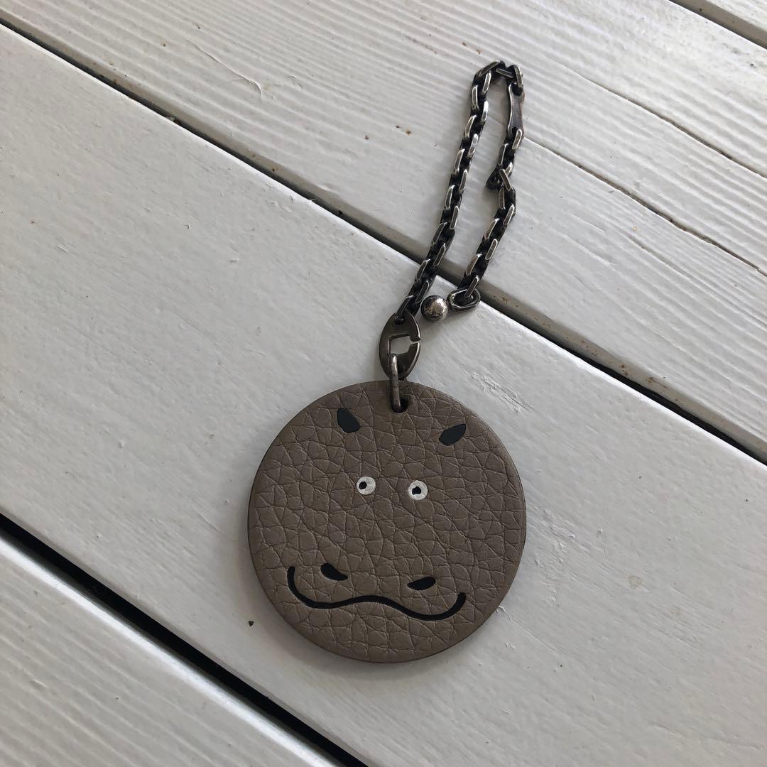 エルメス　アニマル　カバ　バッグチャーム