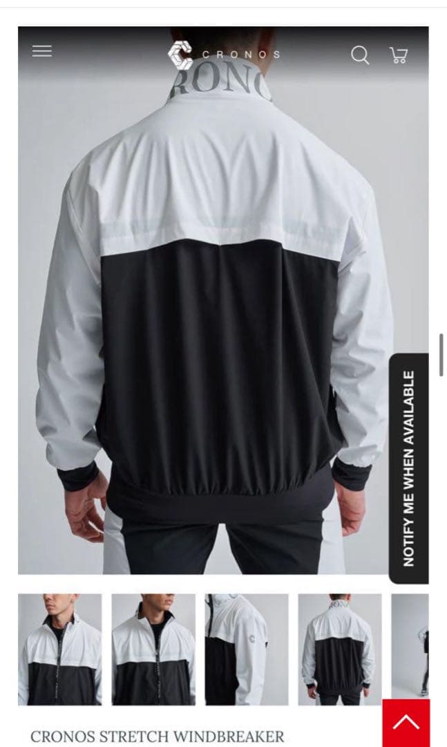 CRONOS セットアップ　上M、下Sサイズ