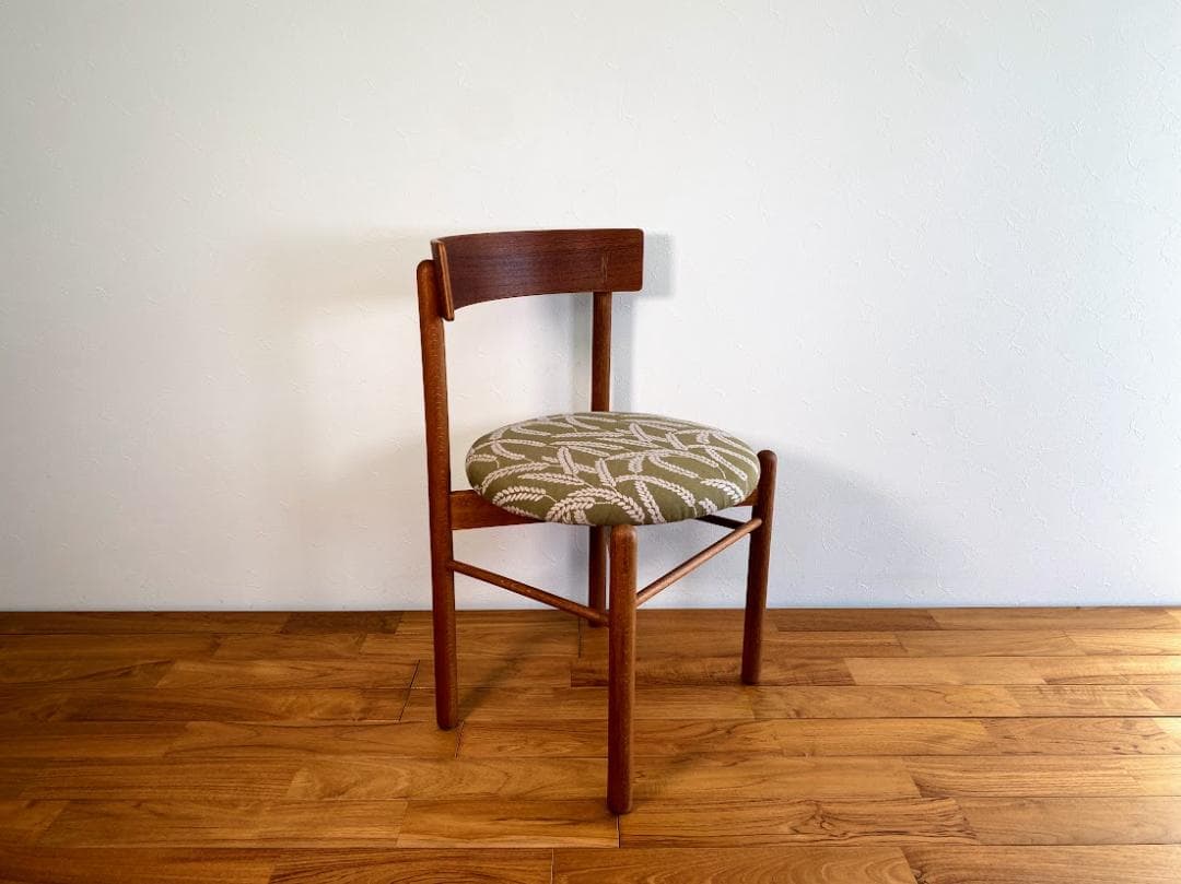 最終 希少 70s 山口木材工芸 チーク×オーク ヴィンテージチェア 仕上済 ①