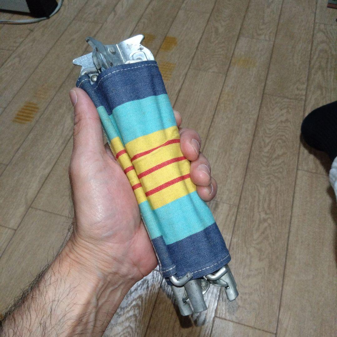 ★希少★昭和★レトロ★1970大阪万博見学 折りたたみイス