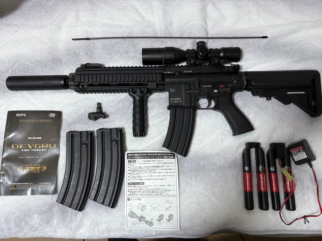DEVGRU HK416D 次世代電動ガン リコイル低減