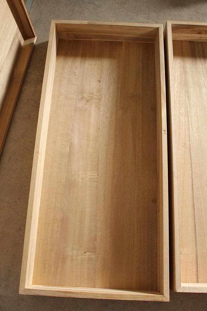 桐の衣装ケース 2段　着物　収納　木箱　タンス　古家具　古民家