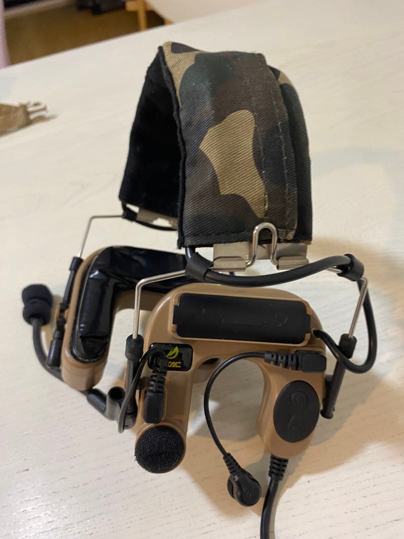 最終お値下げタクティカルヘッドセット　ZTAC ワイヤレスPTT セット