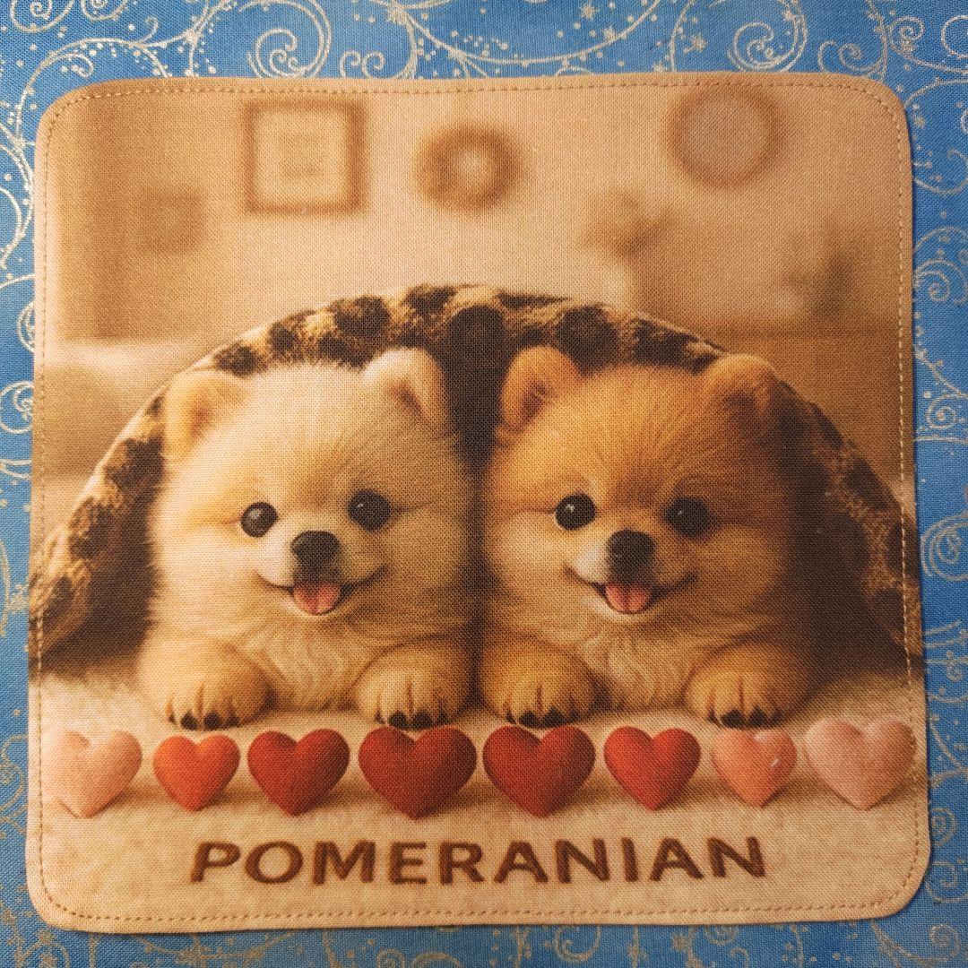 マーブル☆　ハンカチ　ワンにゃん柄　21枚