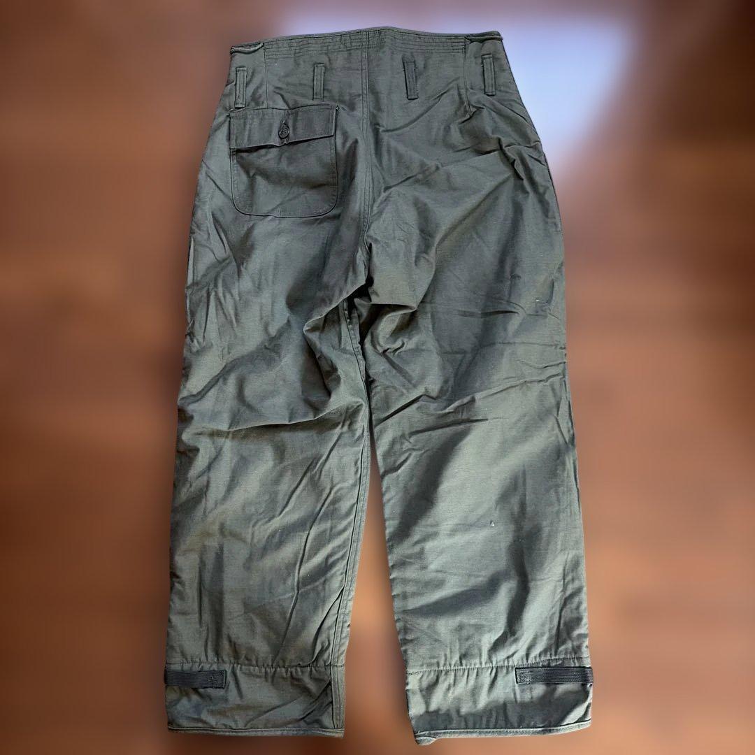 【超貴重・新品】米軍放出品　81年製　防寒・デッキパンツ