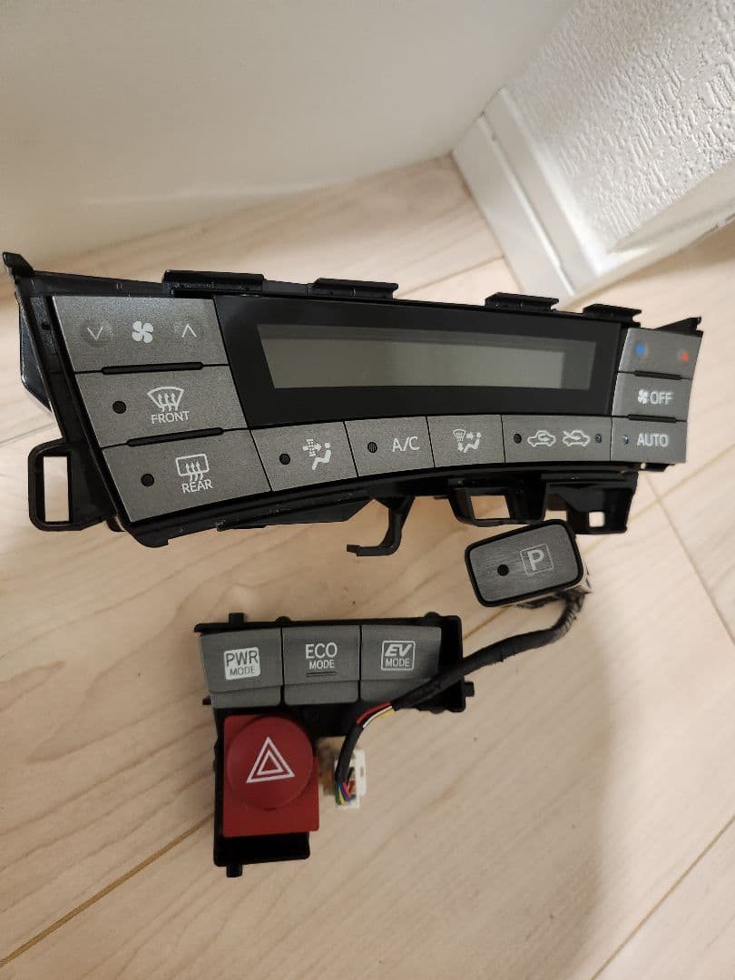 プリウス30 後期 エアコンスイッチセット
