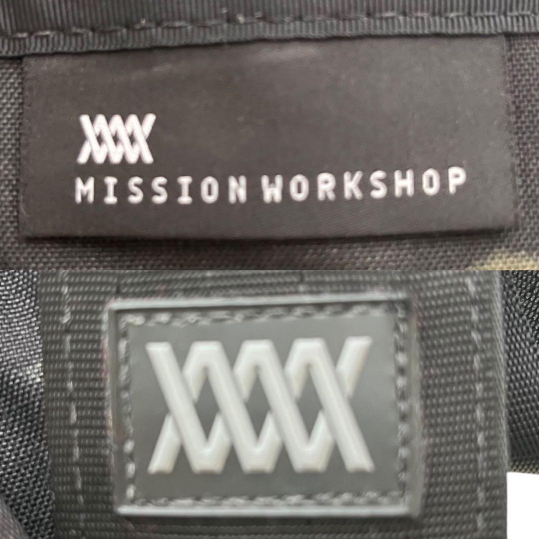 極美品　ミッションワークショップ　ショルダーバッグ　カモフラ　メッセンジャーA4