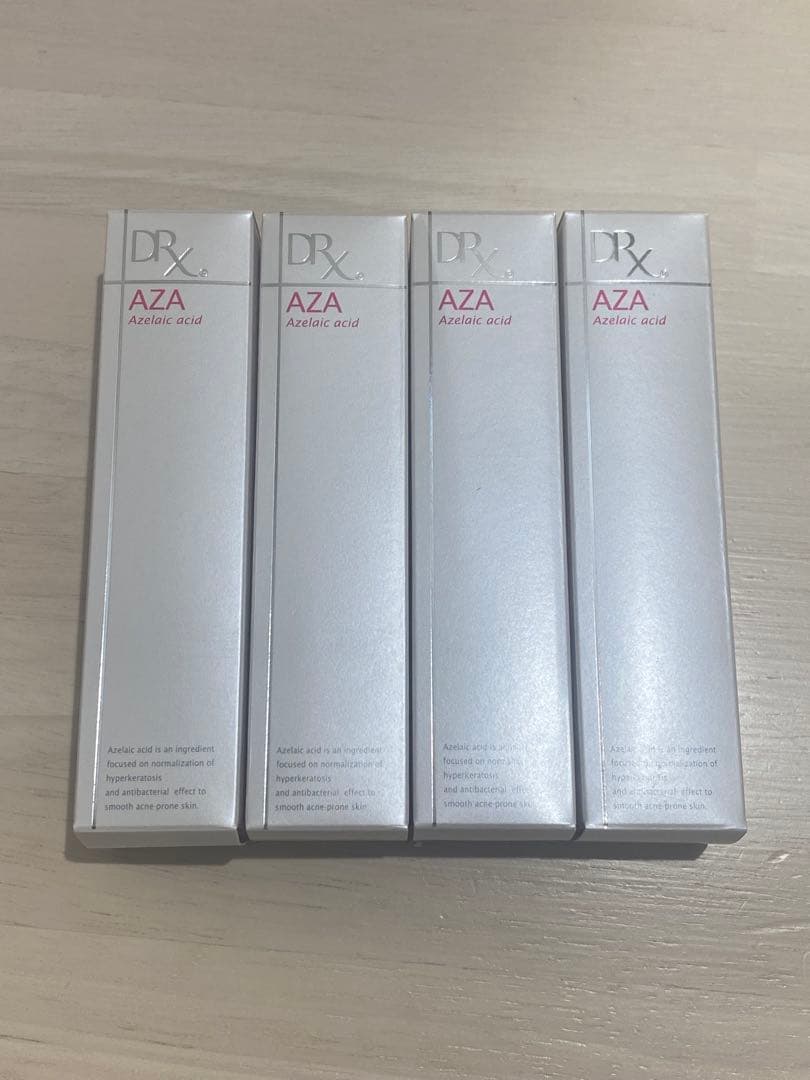 DRx AZA アゼライン酸 15g×4本セット　AZAクリア