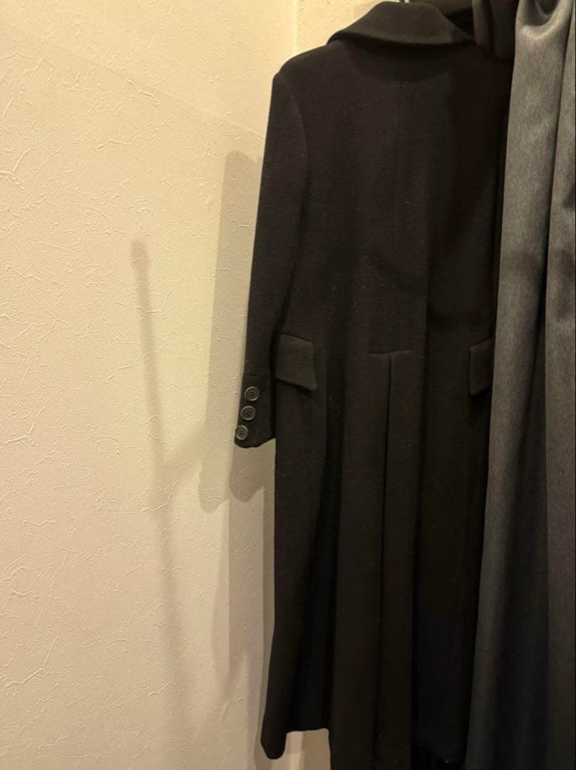 スーパーロングコート　ブラック