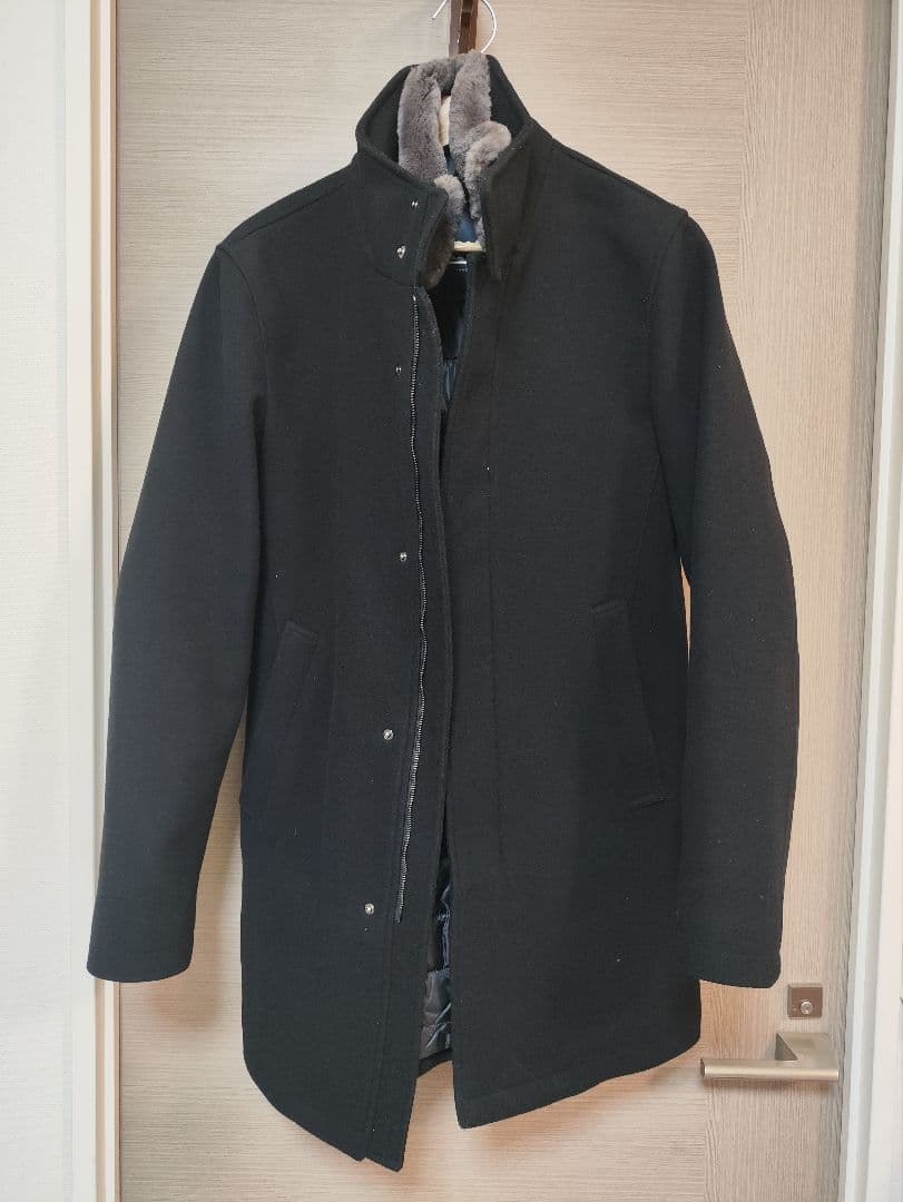 Herno スタンドカラーコート 46 ブラック