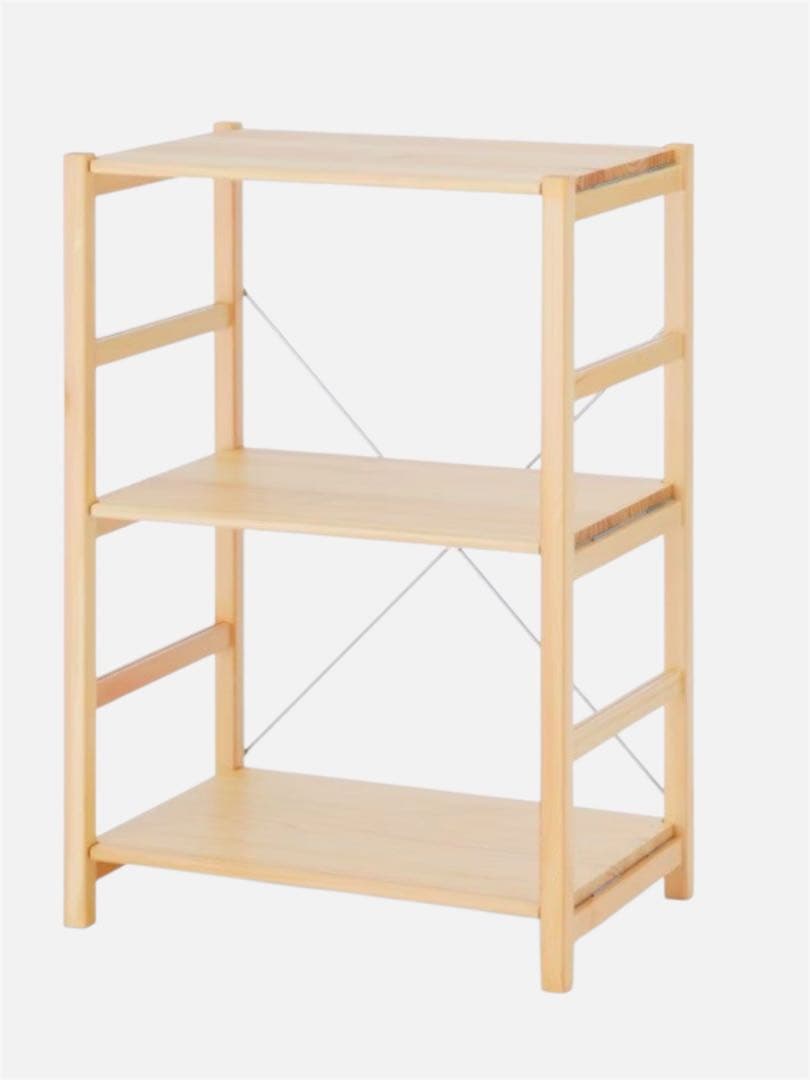 【無印良品】パイン材ユニットシェルフ・５８ｃｍ幅・小