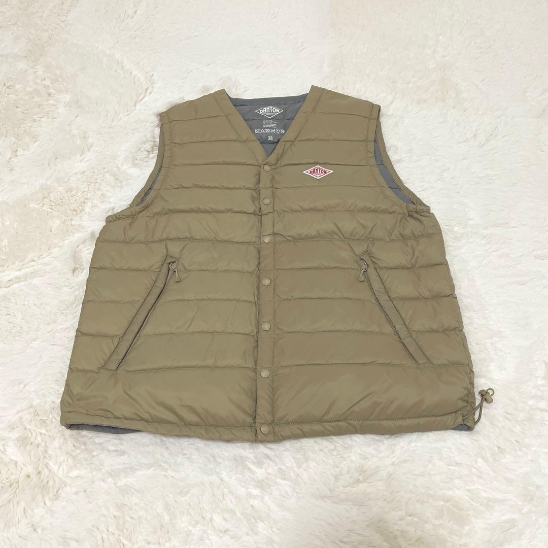 DANTON(ダントン) インナーダウンベスト Vネック（品番 JD-8750）