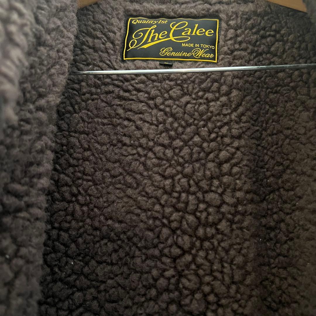 CALEE キャリー コーデュロイ ボアジャケット Lサイズ
