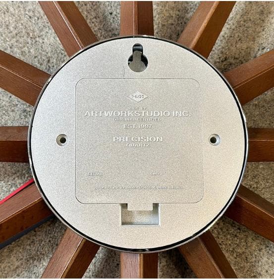 【新品未開封】アートワークスタジオ製 壁掛け時計