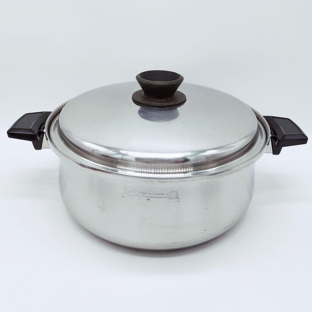  Queen　ロイヤルクイーン　6QT　6コート　両手鍋　IH対応