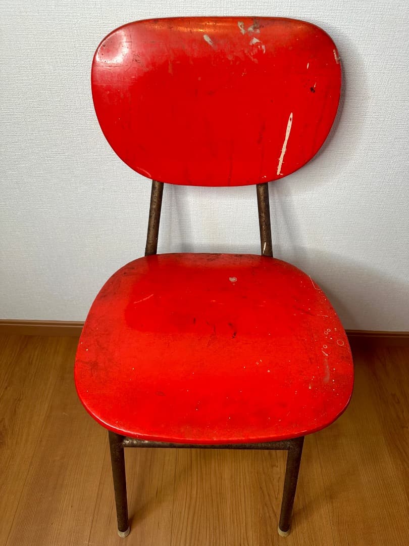 レトロポップ 食堂椅子 パイプ椅子