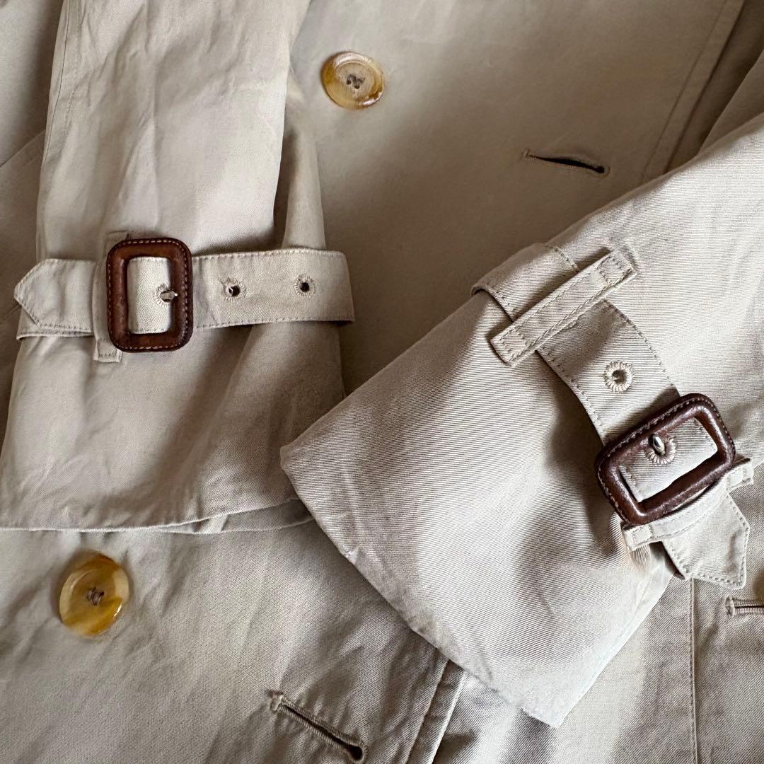 バーバリー トレンチコート 英国製 ノバチェック ライナー ベルト S〜M相当