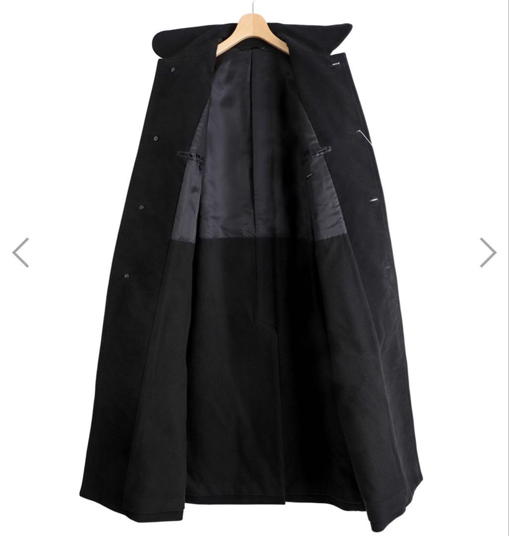 新品未使用 COMOLI モールスキンミリタリーコート サイズ2 ブラック