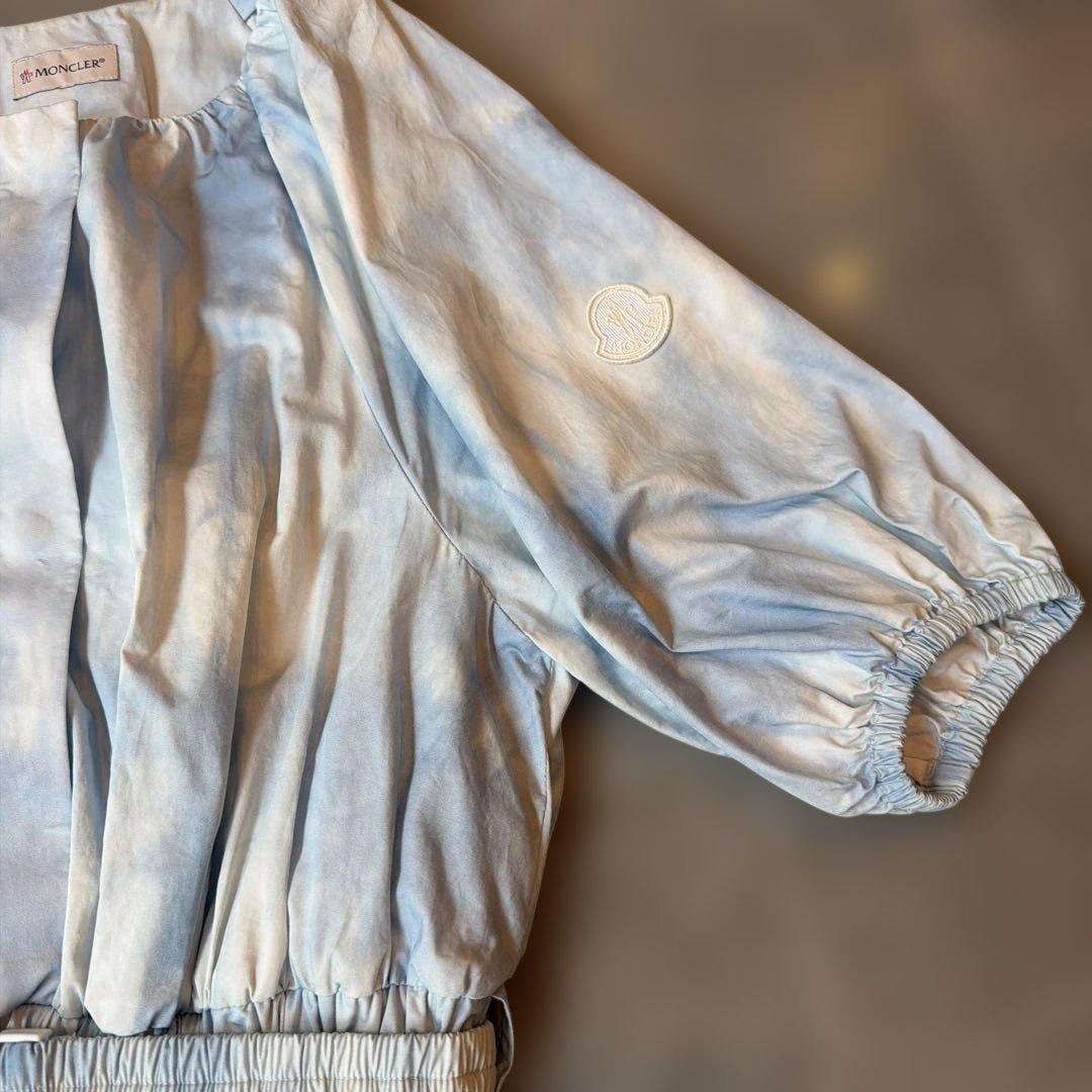 モンクレール　ブルー　青空のような　ワンピース