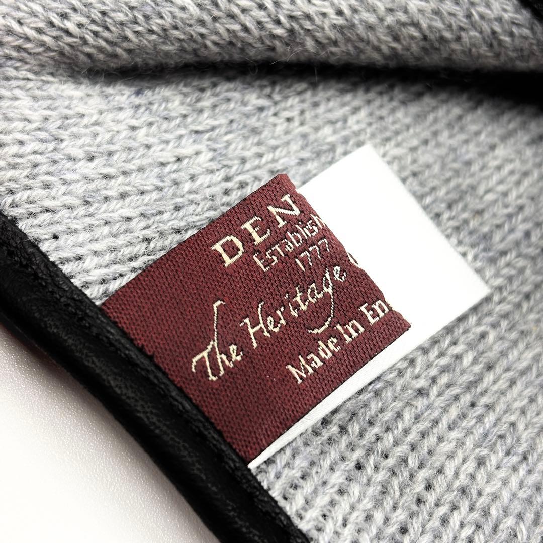 未使用品 デンツ ディアスキン カシミヤライニング グローブ 8 1/2 黒