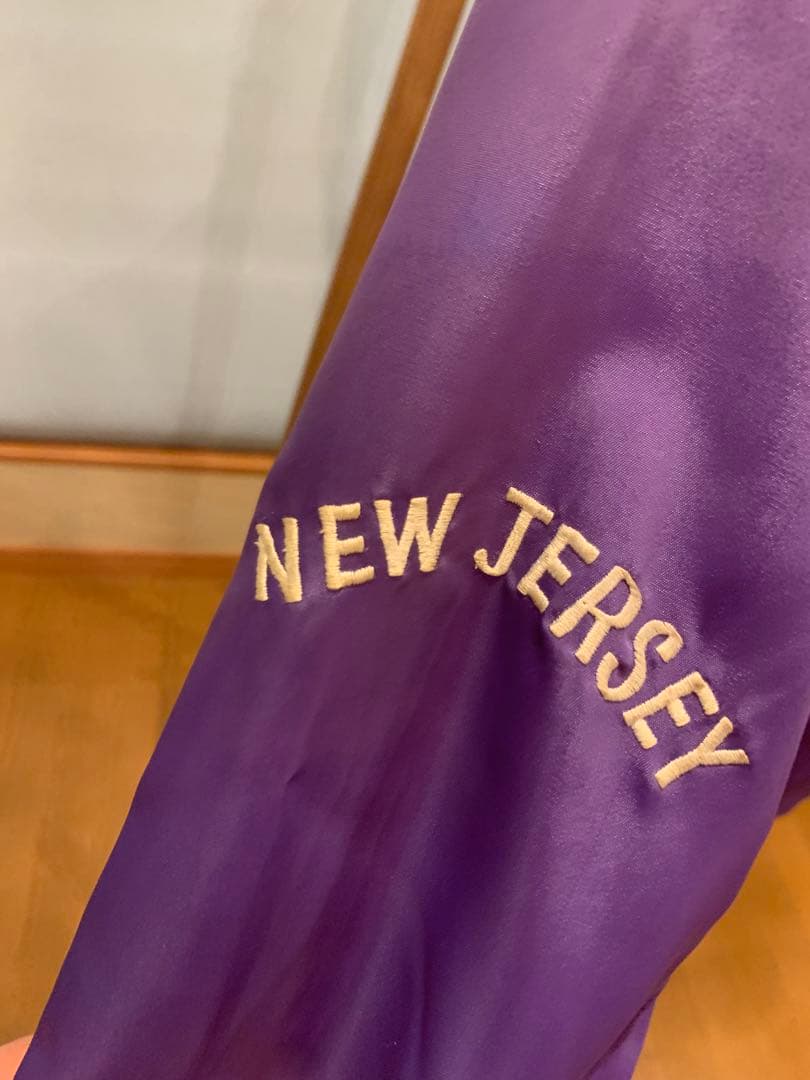 70s 実在 カークラブジャケット サテン フォード ホットロッド