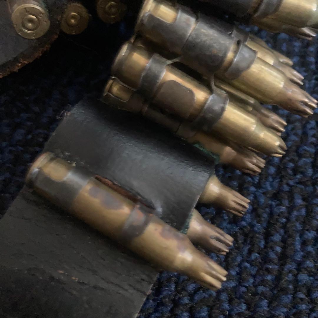 弾丸ベルト　コスプレ　パンク　ハードコア ミリタリー　メタル ガンベルト