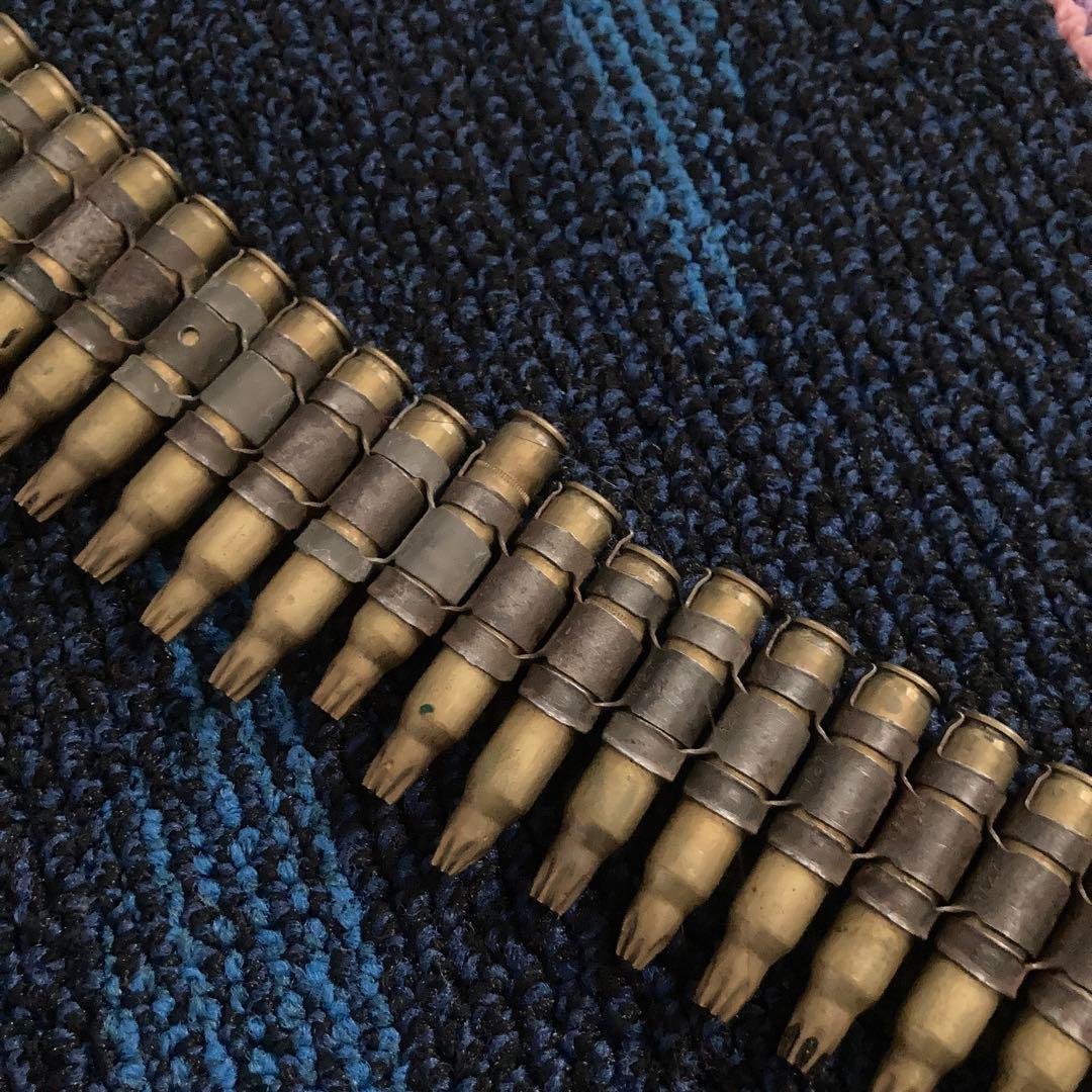 弾丸ベルト　コスプレ　パンク　ハードコア ミリタリー　メタル ガンベルト