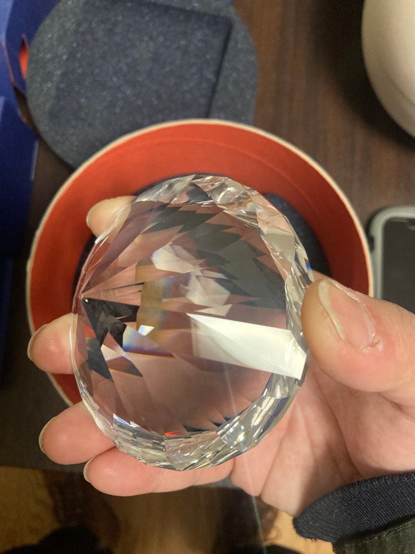 Swarovski ダイヤモンド型置物 3個セット