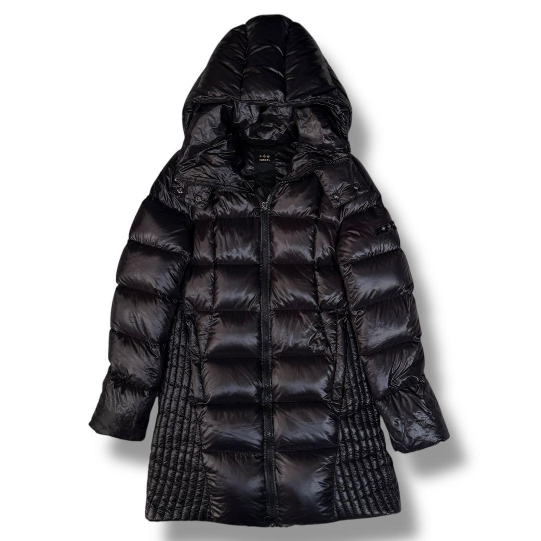 TATRAS SARIN 2way シャイニー ダウンコート ブラック L