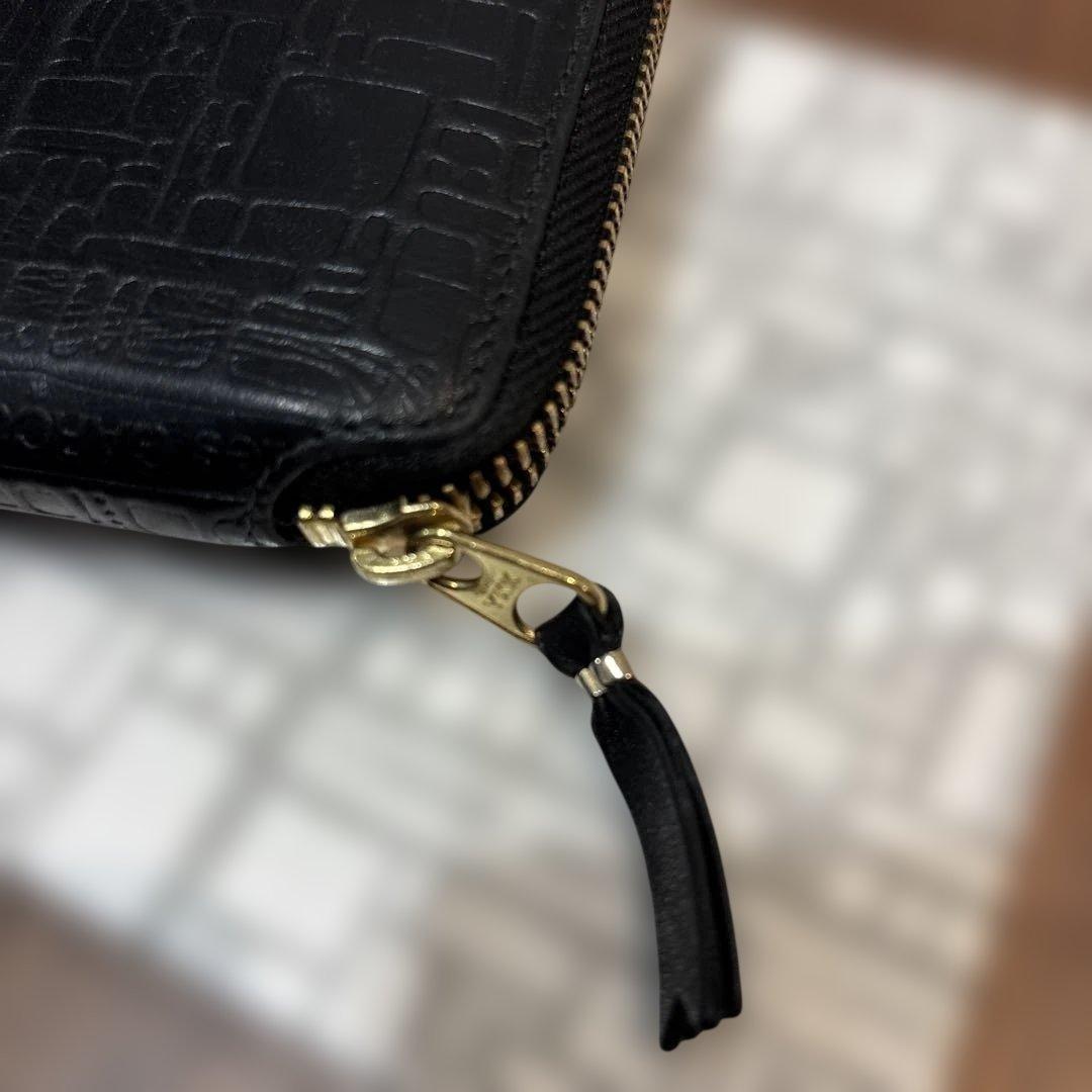 COMME des GARÇONS ブラックレザー財布
