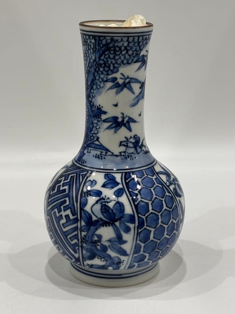 茶道具 祥瑞皆具 染付 白凰造 皆具 共箱