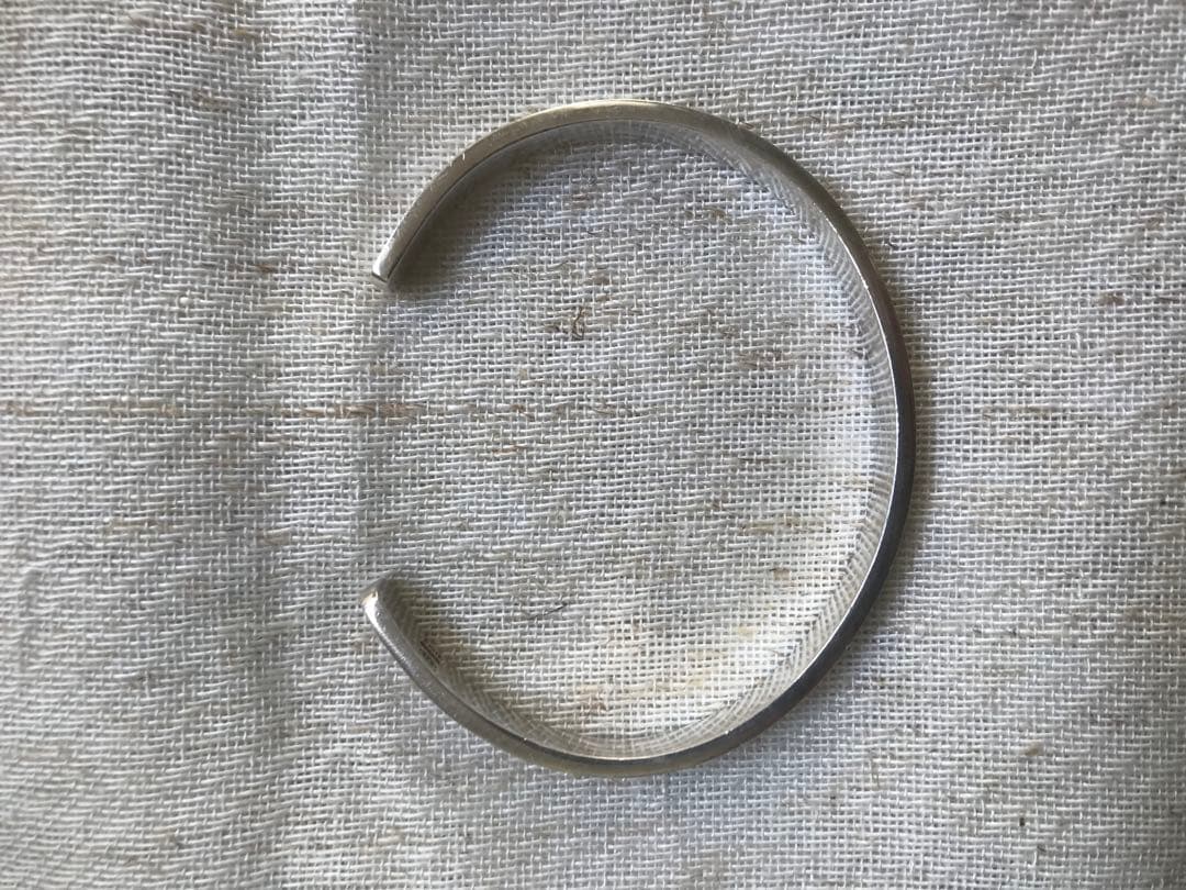 メゾン マルジェラ ナンバリング シルバー バングル 正規品