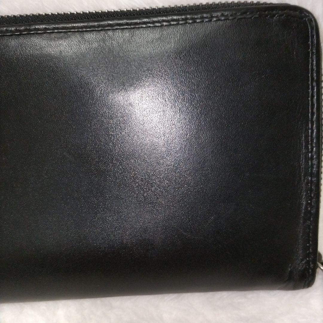 【美品】バーバリーブラックレーベル ノバチェック ロゴ オーガナイザー 長財布