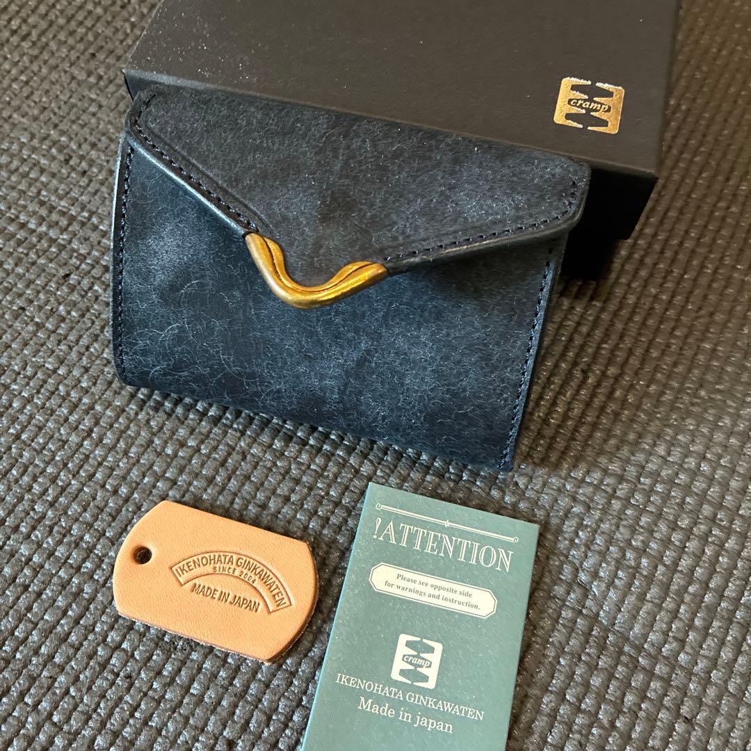 池之端銀革店　コンパクトウォレット　新品　IKENOHATA GINKAWA
