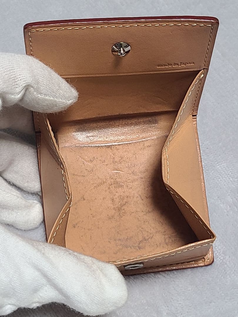 GANZO ガンゾ コードバン ケース 小銭入れ BOX形 ブラック