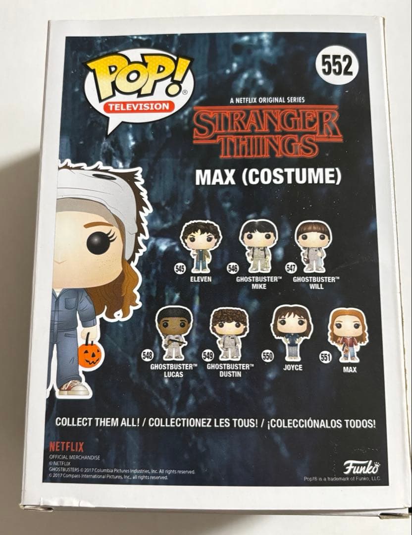 か*う様 ストレンジャーシングス Funko pop マックス 552