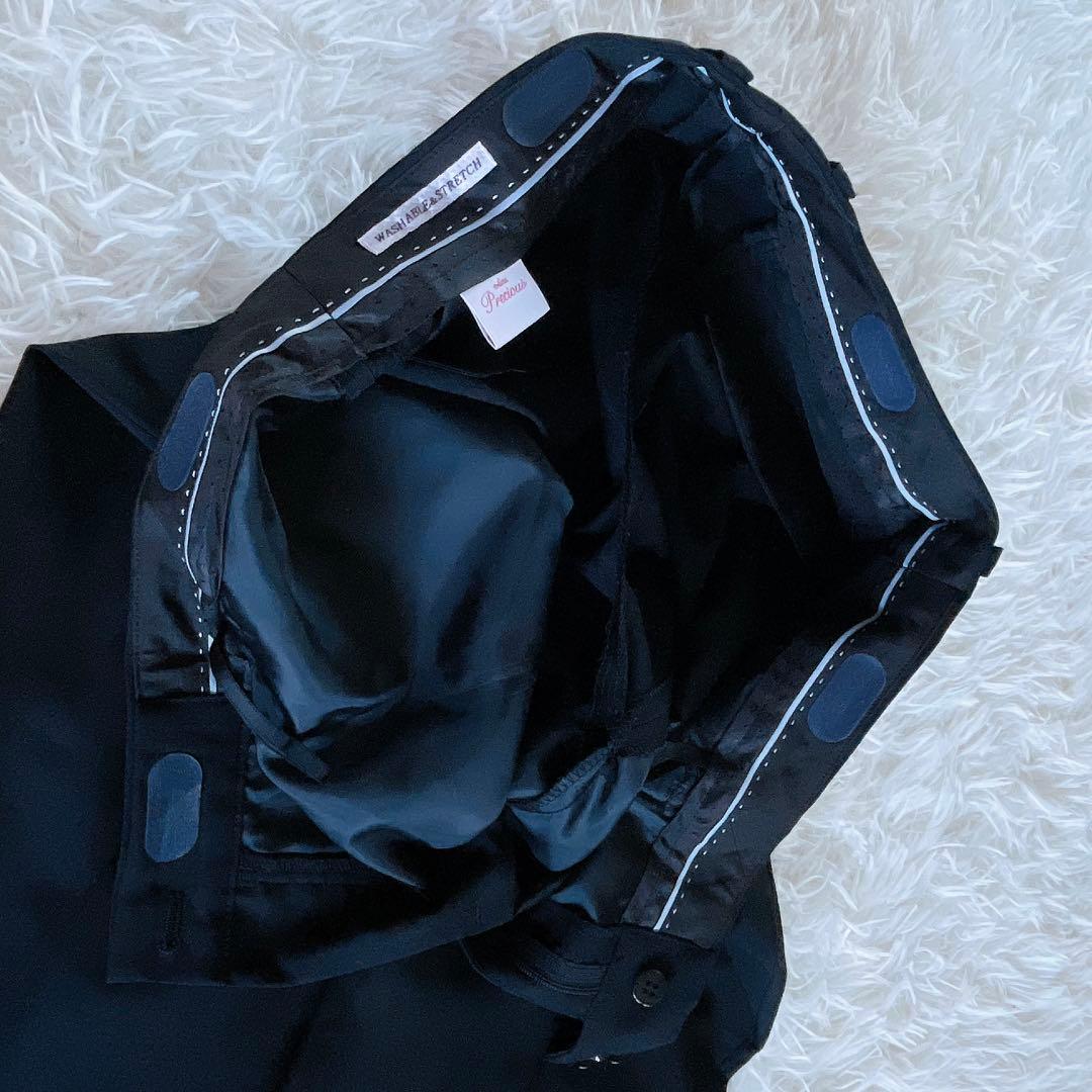 希少17✨大きなサイズ【エヌライン】スーツ3点セット パンツスカート ストレッチ