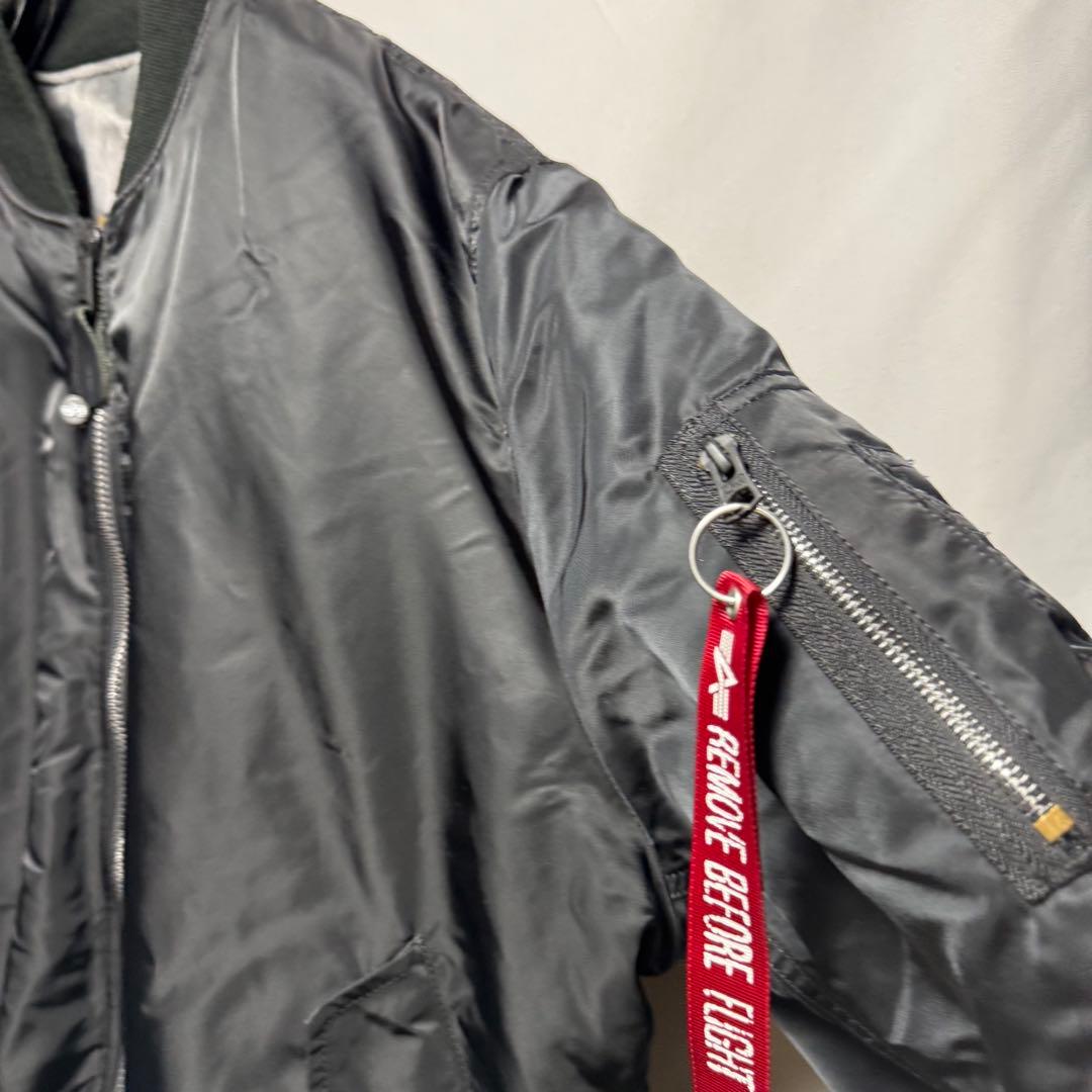 ALPHA 戦闘機　リバーシブル MA-1 34