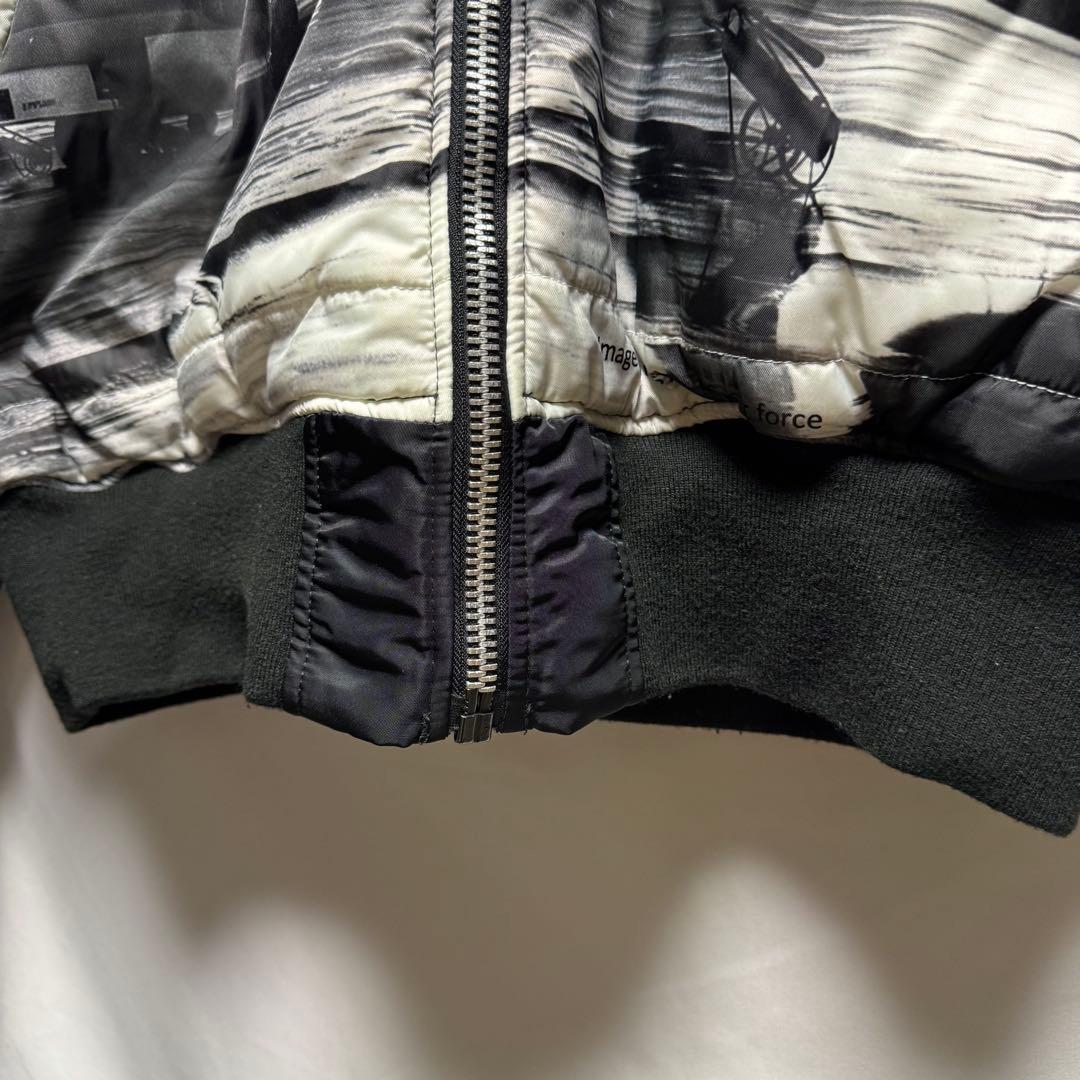 ALPHA 戦闘機　リバーシブル MA-1 34