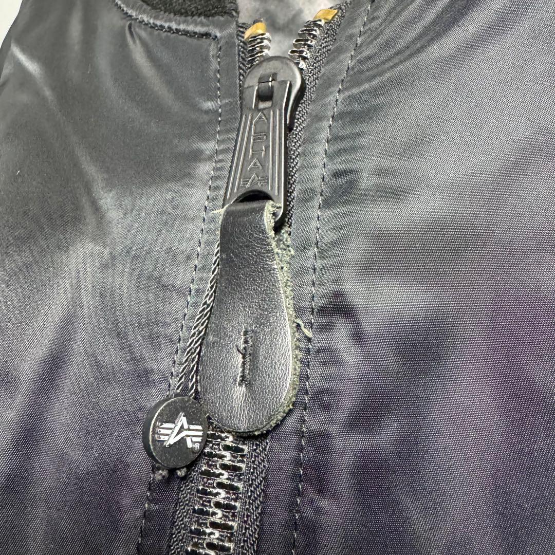 ALPHA 戦闘機　リバーシブル MA-1 34