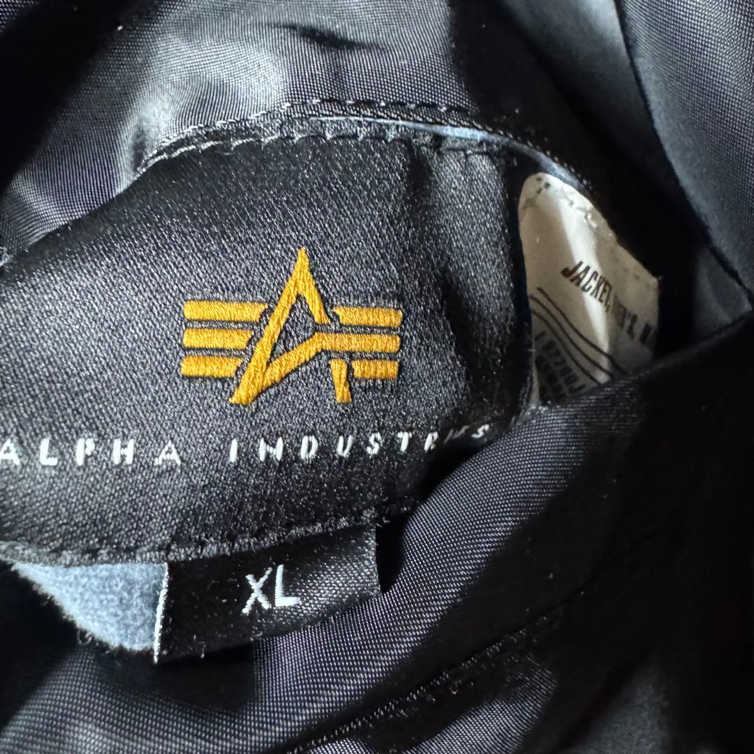 ALPHA 戦闘機　リバーシブル MA-1 34