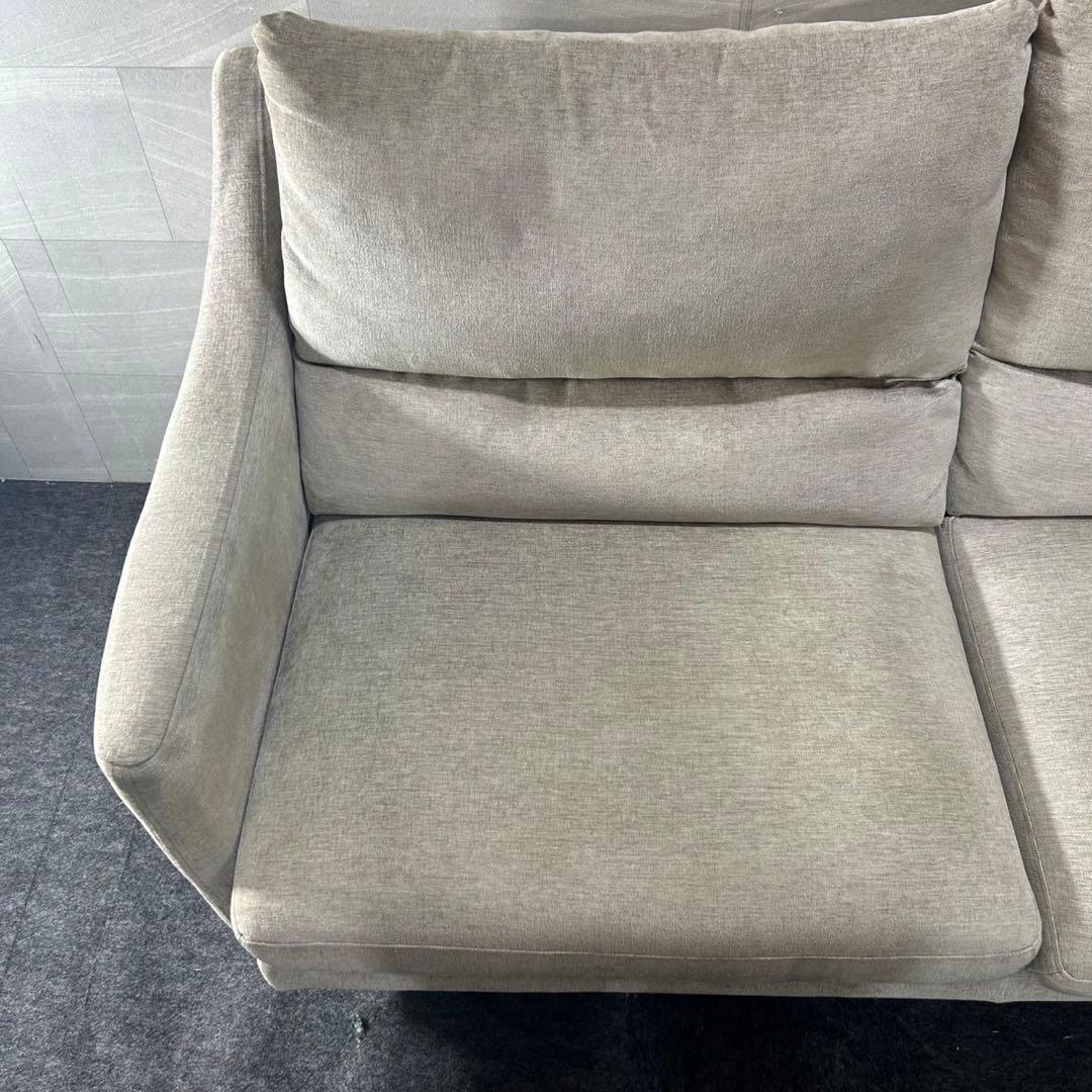 KEYUCA ソファ 布張り 2.5人掛け カールシリーズ シンプル d4484