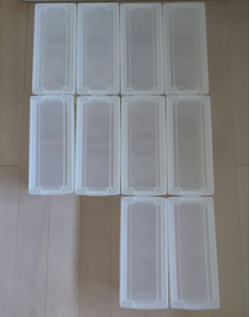 2エコメルカリ便　まとめ売り　10個　A5 コミック本　いれと庫　収納ケース