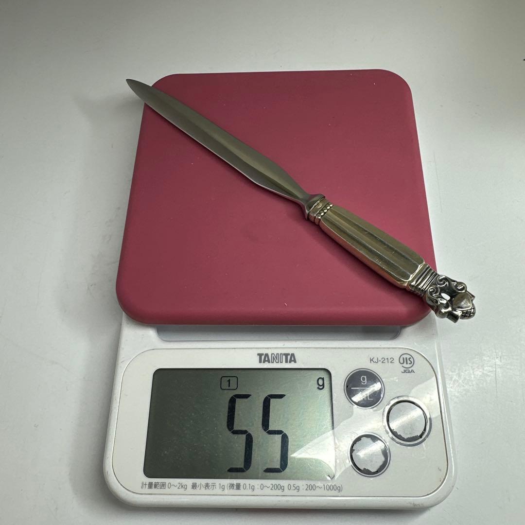 ジョージジェンセン　エコーン　ペーパーナイフ　55g 東Y7-0411☆2F