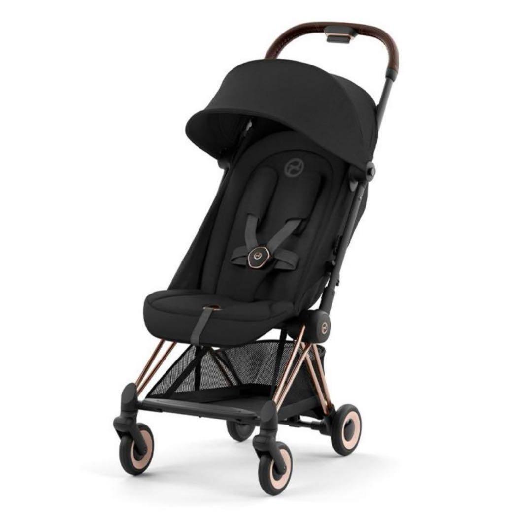【美品】cybex COYA ローズゴールド　※別売バンパー付き