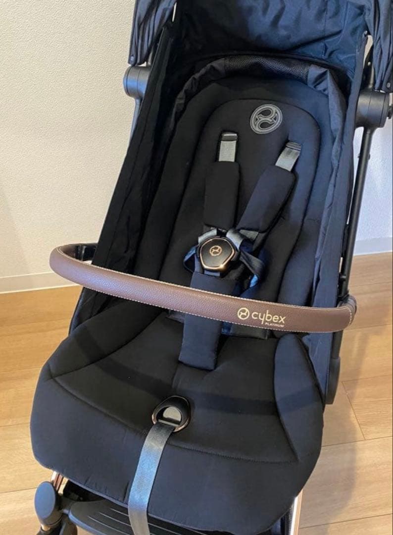 【美品】cybex COYA ローズゴールド　※別売バンパー付き