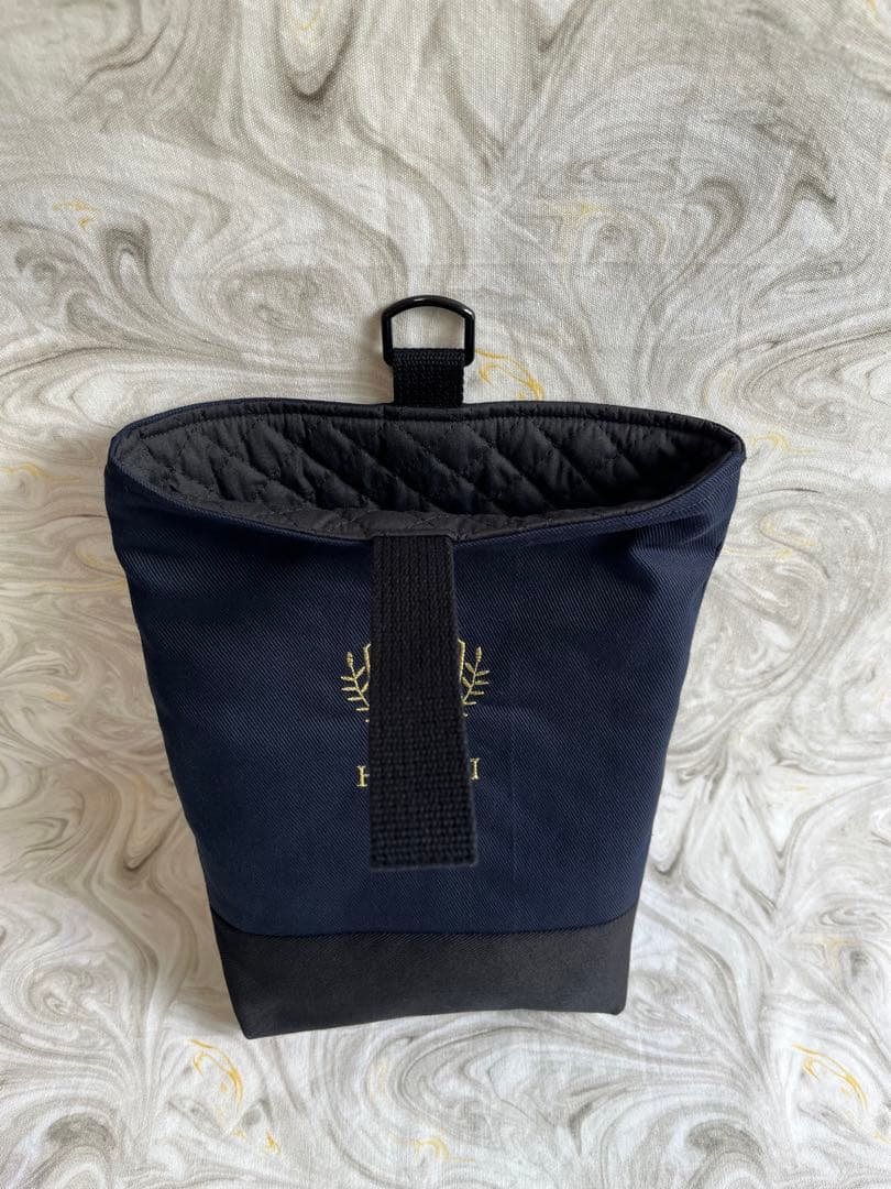 専用♡コップ袋追加　刺繍糸色ピンク