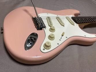 SQUIER AFFINITY ストラトキャスターモデル　シェルピンク