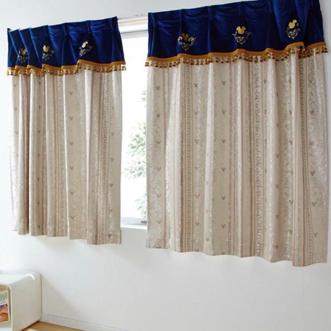 本日お値下げ❗️2月まで値下げ中❗️Disneyミラコスタホテル　デザインカーテン